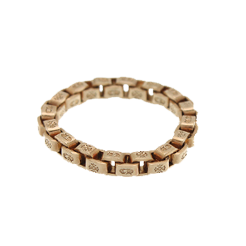 22KCHボックスチェーンリング