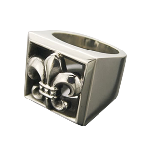 BSフレアレターブロックリング