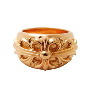 22Kフローラルリング