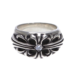 クロムハーツ1ダイヤ&nbsp;フローラルクロスリング