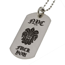 BSフレアドッグタグNYC