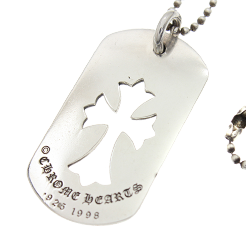 カットアウトクロスドッグタグ