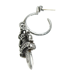 クロムハーツ&nbsp;ダガーフープピアス