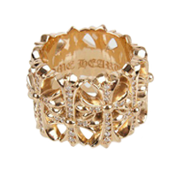 22Kパヴェダイヤセメタリークロスリング