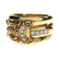 22Kパヴェダイヤダガーリング