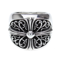 クラシックオーバルクロスリング